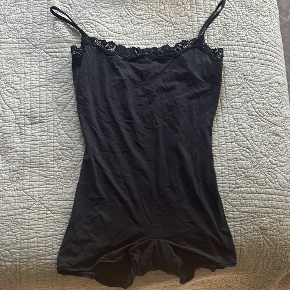 SKIMS Women’s Fits Everybody Lace Romper Black